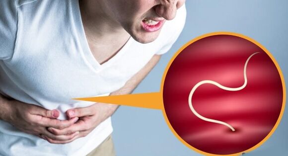 Pain in the digestive tract